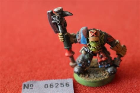 Games Workshop Warhammer 40k Ork Orks Bloodaxe Warboss Bloodaxes Well