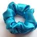 Pure Silk Hair Scrunchie Teal Charmeuse Small Regular And Etsy