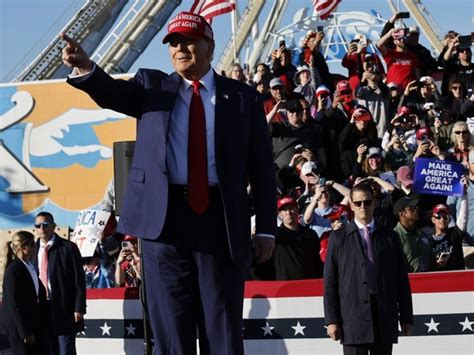 Trump Tells Jersey Shore Crowd Forced To Endure Biden Show Trial