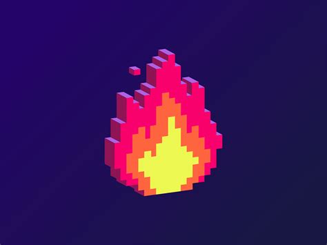 Dribbble Fire By Olga