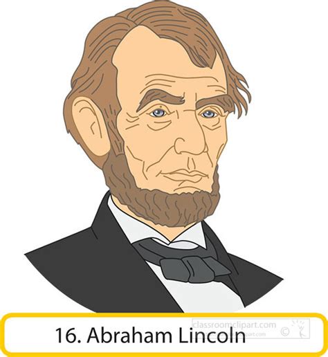 American Presidents Clipart Abraham Lincoln President Clipart