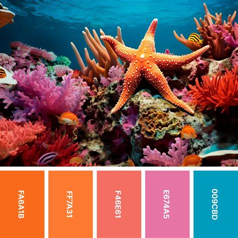 Coral Reef Color Swatch