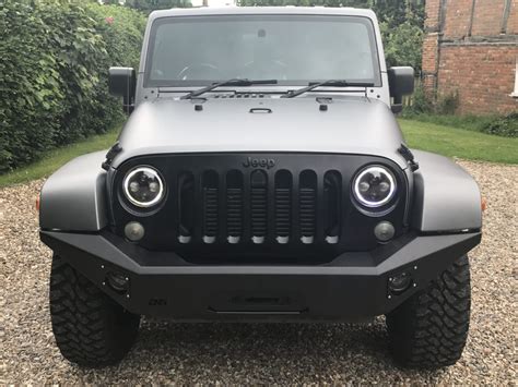 Jeep Wrangler Unlimited Wrapped In Anthracite Matt Grey GetJeeped