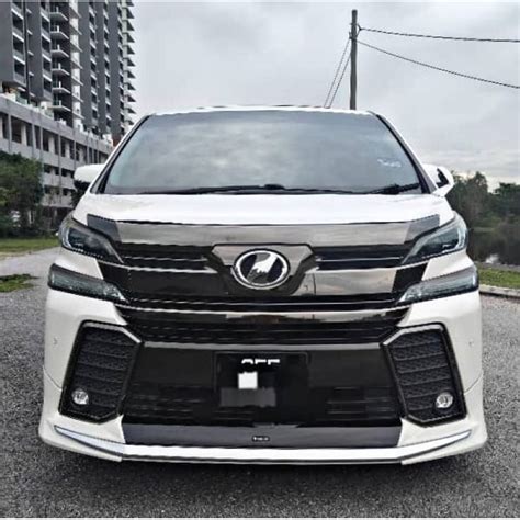 TOYOTA VELLFIRE 2 5 ZG FULL SPEC ORIGINAL MODELISTA BODYKITS Shopee