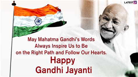 Gandhi Jayanti 2020 Messages In English WhatsApp Stickers HD Images