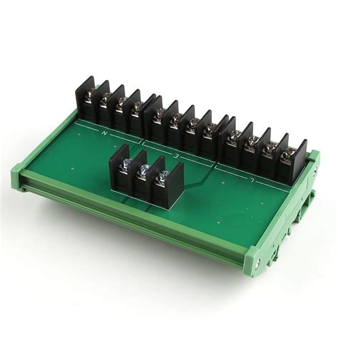 1 In 4 Out Power Source Wiring Distribution Splitter Terminal Blocks