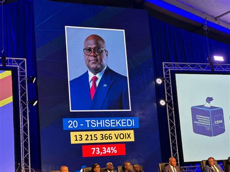 Présidentielle 2023 Félix Tshisekedi place sa victoire sous le signe