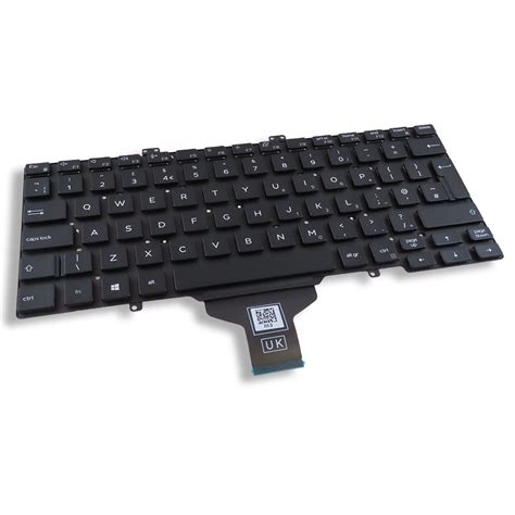 Uk Black Keyboard Assembly Dell Latitude 5400 5401 7400 Jjvwv Tekeurope