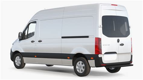 2019 Mercedes Sprinter Van Rigged For Maya 3d Model 149 Ma Free3d