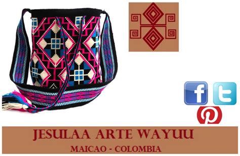 Mochila Wayuu Elaborada A Mano Nica E Irrepetible Dise O Geom Trico