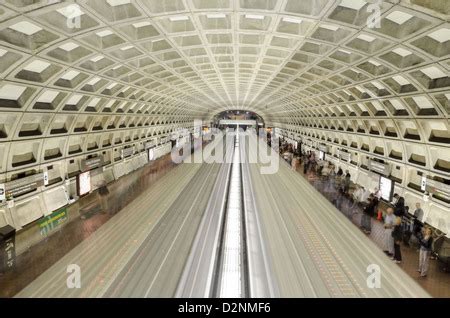 Washington DC metro station Gallery Place Chinatown Metro subway ...