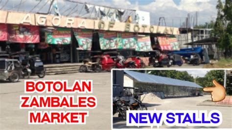 Botolan Market Zambales New Stalls Youtube