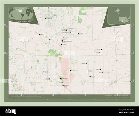 New Mexico State Of United States Of America Open Street Map