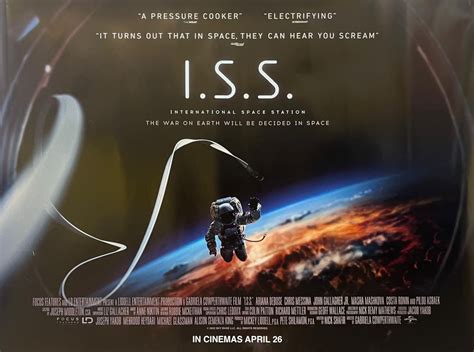 I S S 2024 UK Quad Movie Poster BHP Collectibles