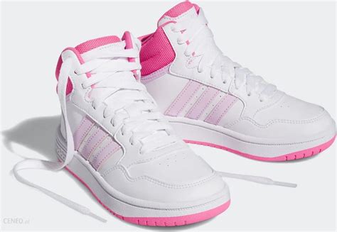 Dzieci Ce Buty Adidas Hoops Mid K If Bia Y Ceny I Opinie