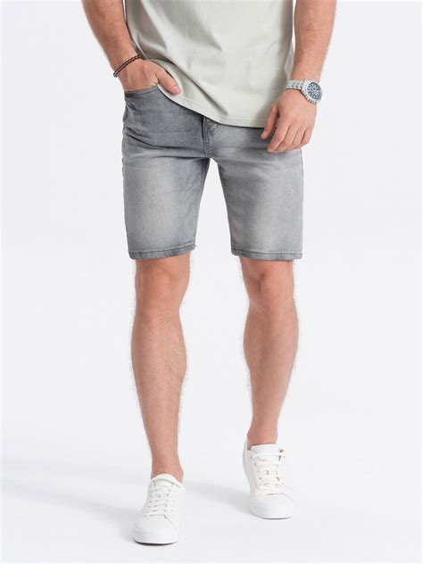 Men S Denim Short Shorts Gray V Om Srds Ombre Men S