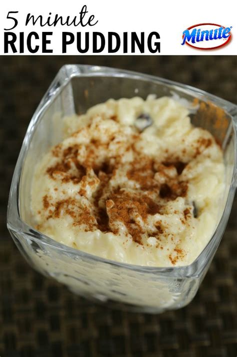 5 Minute Rice Pudding It Is A Keeper
