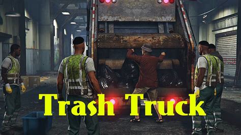 Gta Online Heist Series A Funding Trash Truck Youtube