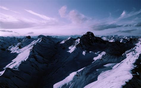 Mountains Sky Snow Alps Himalayas Nepal Summit Plateau Manaslu