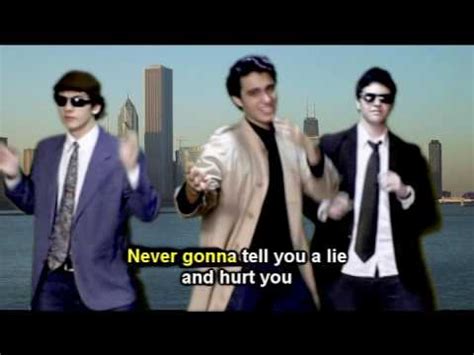 Posimusic 2009 Never gonna give you up (parody) - (from Rick Astley ...