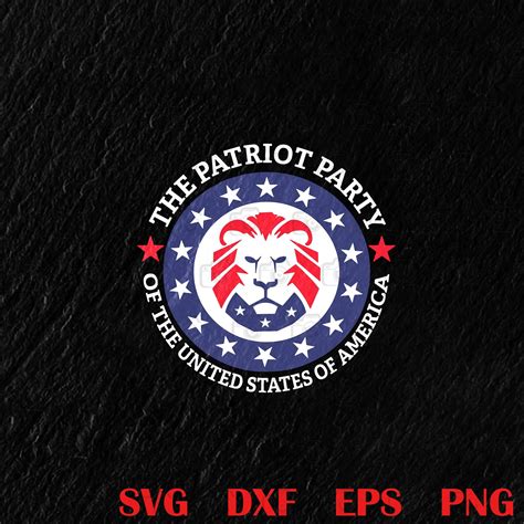 The Patriot Party Of The United States Lion Logo Pullover Nfl Logo