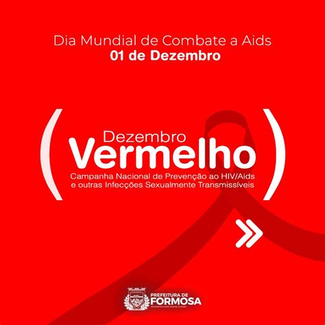 Prefeitura De Formosa Inicia Campanha Dezembro Vermelho