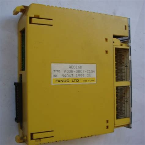 FANUC RJ2 AOD16D Output Module Type A03B 0807 C154 Roboterzubehör