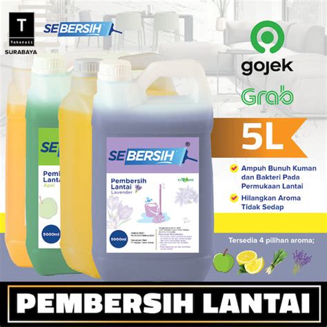 Jual Sabun Cuci Tangan Hand Soap Sebersih Liter Lemon Kota