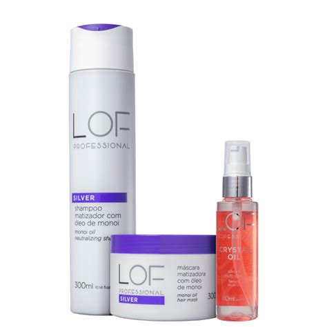 Kit Lof Professional Silver Matizador Beleza Na Web Pro