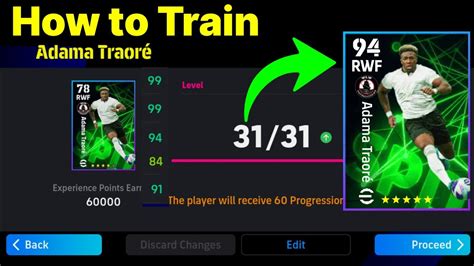 How To Train Nominating Star Contact Adama Traore Max Level Up