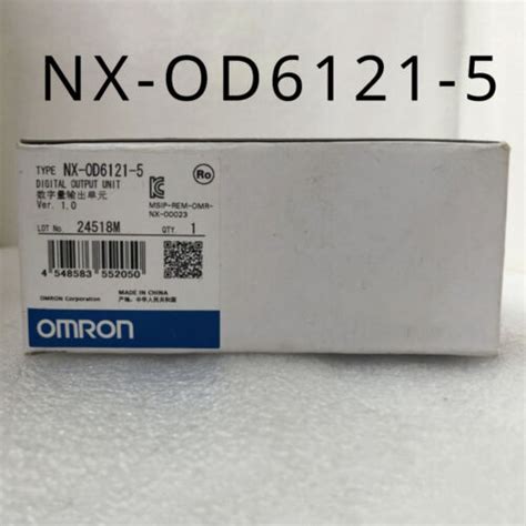 1 PCS One New Omron NX OD6121 5 Output Unit NXOD61215 In Box Expedited