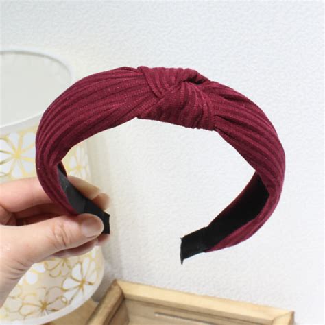 8Pcs Wide Headbands For Women Girls Fashion Knotted Hair Band