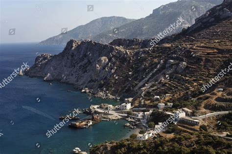 Agios Nikolaos Spoa Karpathos Island Aegean Editorial Stock Photo