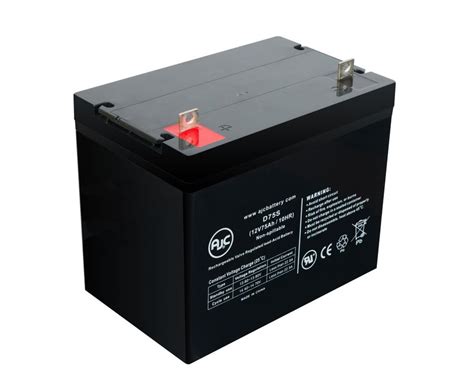 Ajc® 12v 75ah Sealed Lead Acid Agm Vrla Battery Ajc® Batteries