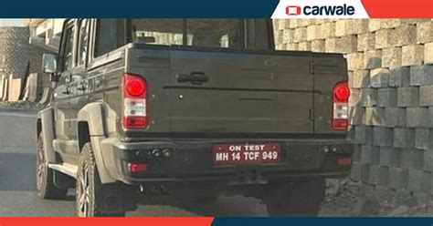 Force Gurkha Pickup Spied Testing Carwale