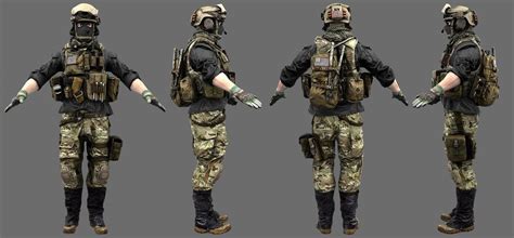 Bf4 Us Mp On Deviantart 3d Model