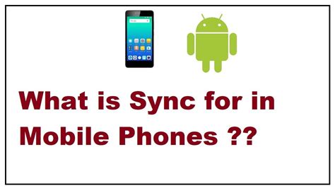 What Is Sync And How It Is Useful In Android Mobiles Youtube