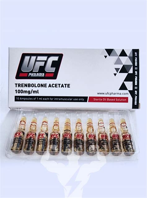 Ufc Pharma Trenbolone Acetate Mg Ampoules All Anabolic Steroid