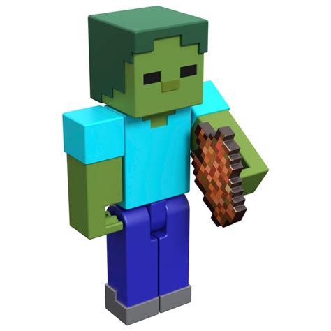 Minecraft 8cm Zombie Figure Smyths Toys Uk