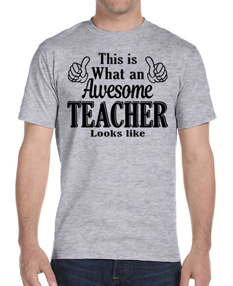 This Is What An Awesome Teacher Looks Like Unisex T Shirt Teacher