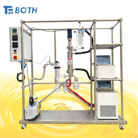 Stainless Steel Continuous Discharging Wiped Film Short Path Molecular