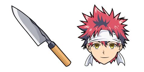 Food Wars Soma Yukihira cursor – Custom Cursor