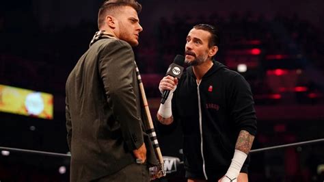 CM Punk And MJF Promo From AEW Dynamite Transcript Atletifo