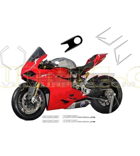 Kit De Pegatinas N Mero Completo Personalizable Ducati Panigale