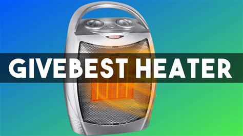 GiveBest Portable Electric Heater Review Stay Cozy Anywhere With This