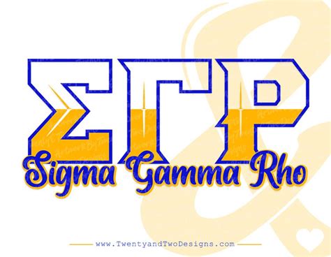 Sigma Gamma Rho Svg Sgrho Svg Pretty Poodle Svg Rhoyalty Etsy