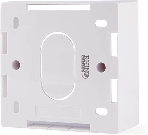 Rhinocables Mm Ethernet Back Box For Faceplates Fits Wall Plate