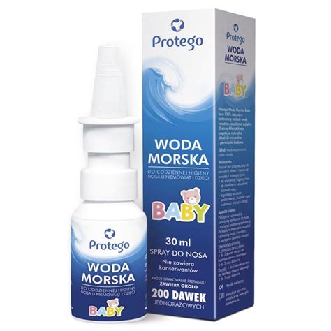 Protego Woda Morska Baby Spray Do Nosa Dla Dzieci I Niemowl T Ml