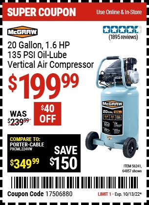 29 Gallon HP 165 PSI Oil Lube Vertical Air Compressor Lupon Gov Ph