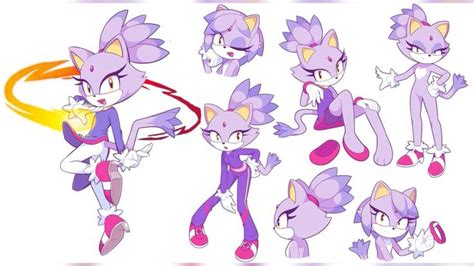 Pin By Terry Middleton On Blaze The Cat In Sonic Fan Characters